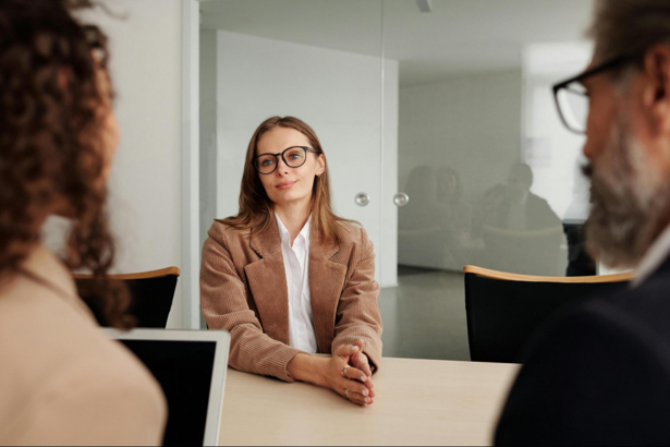 Interview and recruitment meeting