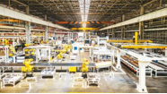 Chinese factory production line
